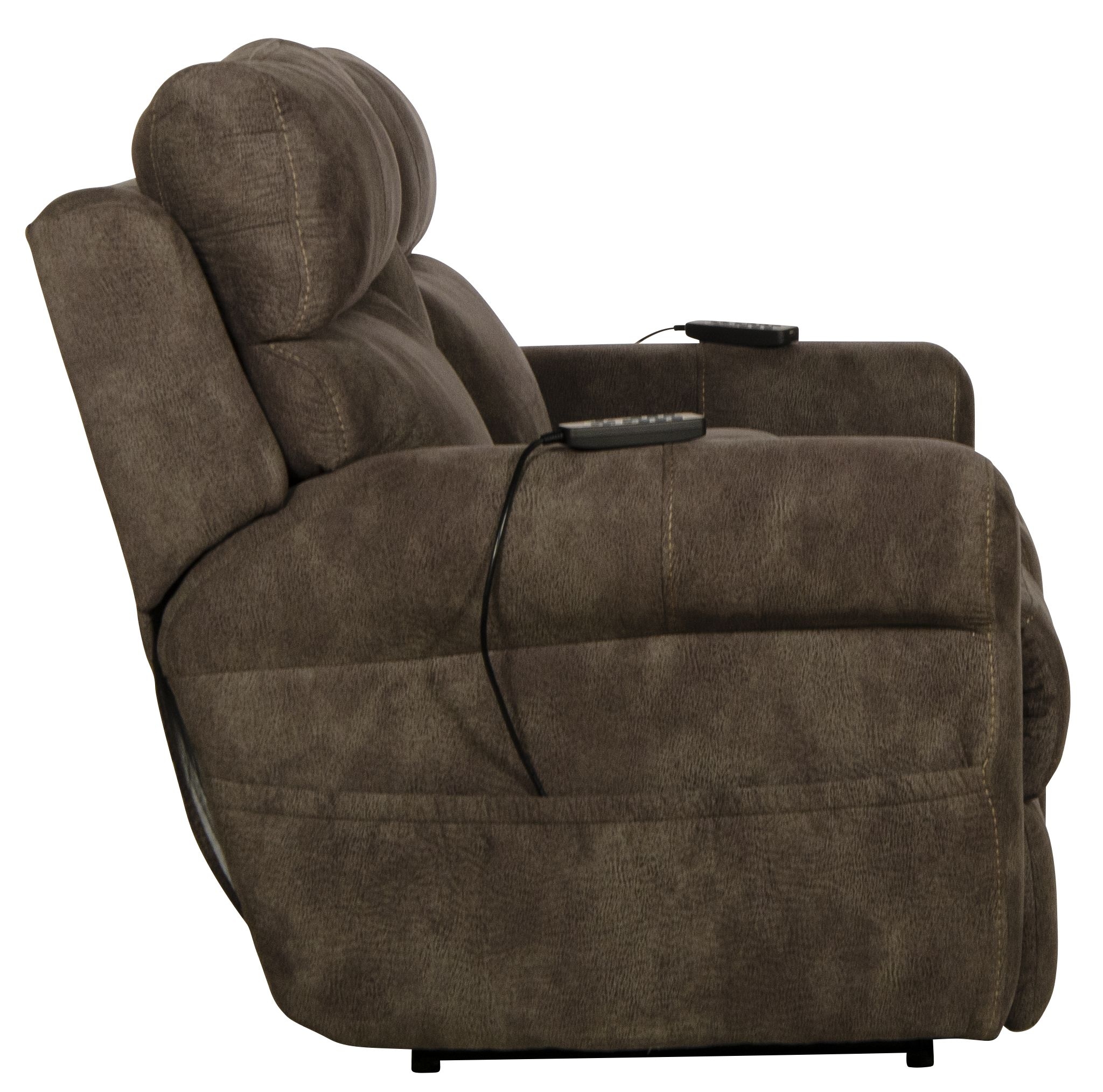 Pwr Headrest Pwr Lay Flat Console Loveseat