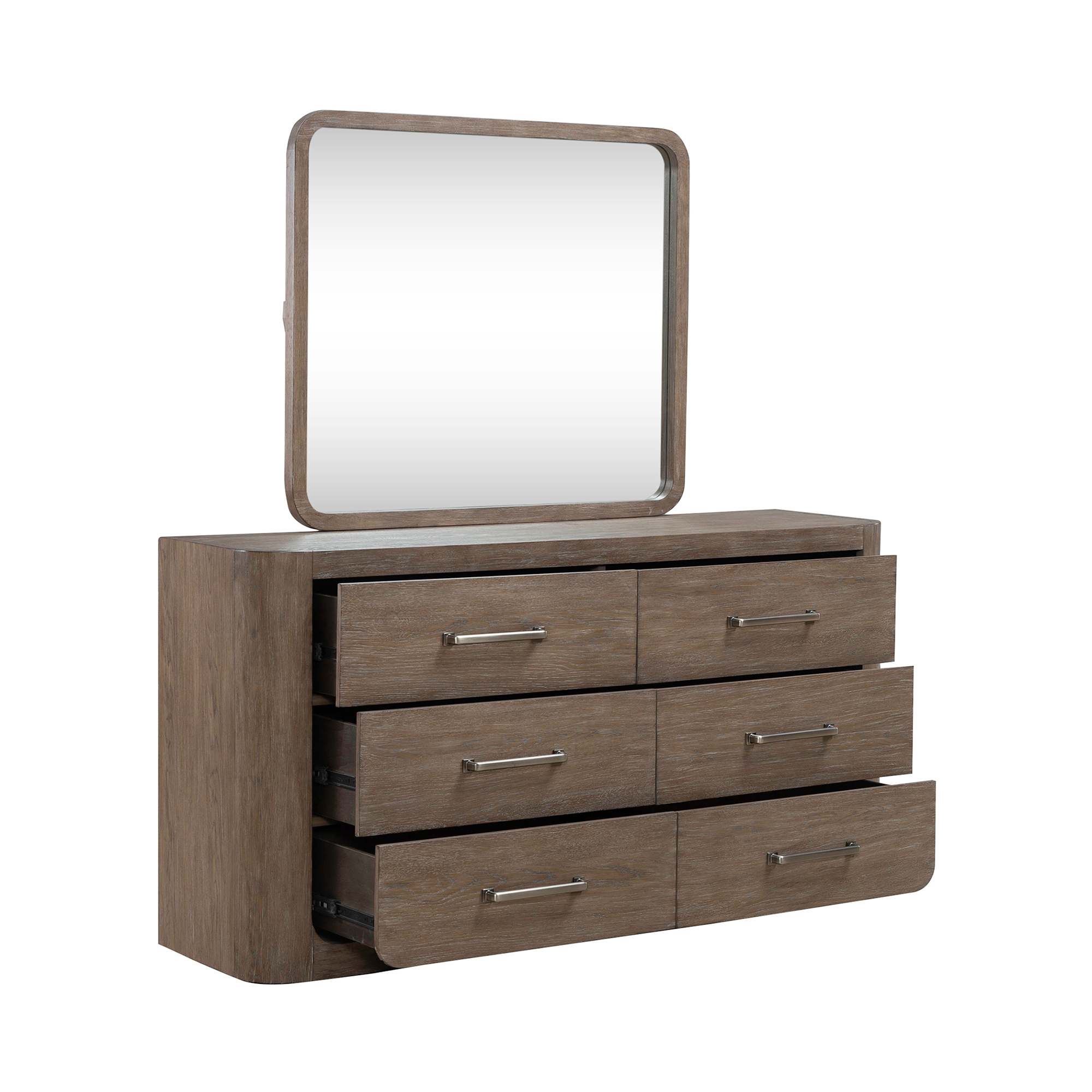 6-Drawer Dresser and Mirror
