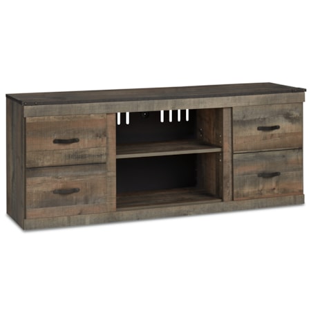 Lg TV Stand W/ Fireplace Option