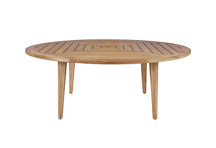 Coastal Living Outdoor Outdoor Chesapeake Round Dining Table by Universal at Esprit Decor Home Furnishings