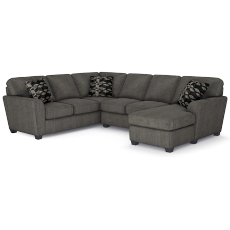 2-pc. L-Shape Chaise Sectional Sofa