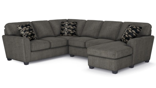 Casual 2-pc. L-Shape Chaise Sectional Sofa