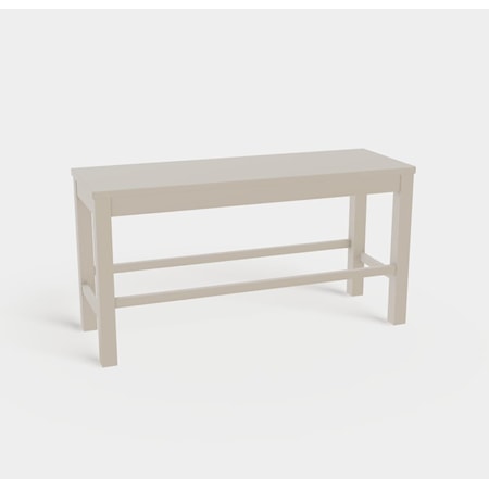 Counter Height Backless Bench