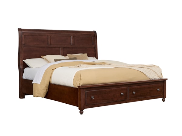 5-Piece Queen Sleigh Storage Bedroom Set