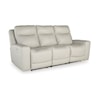 Ashley Furniture Signature Design Mindanao PWR REC Sofa with ADJ Headrest