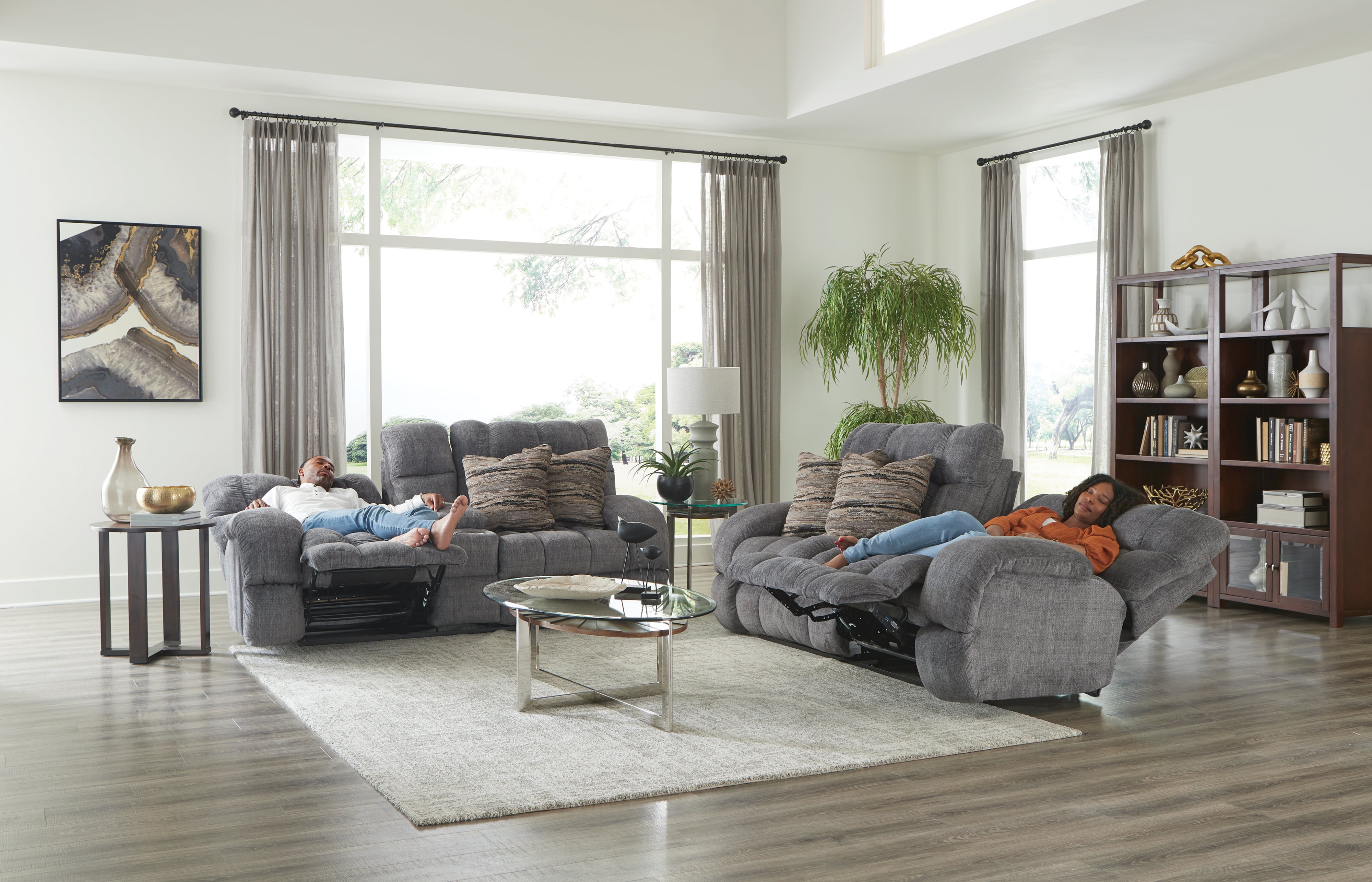 Catnapper lay 2025 flat reclining sofa