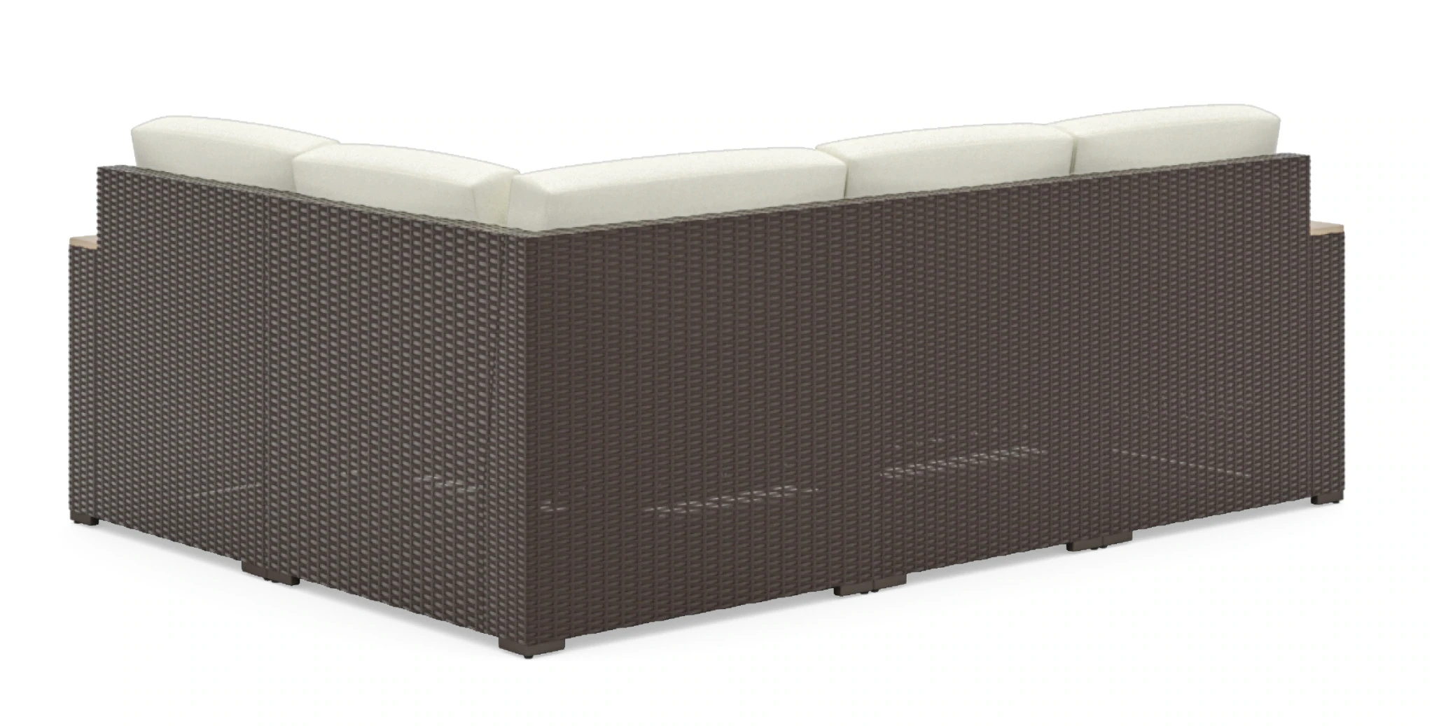 homestyles Palm Springs 680040 Contemporary Outdoor 4Seat Sectional