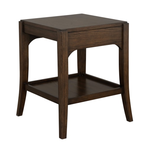 Transitional Short Bunching Table with Lower Shelf