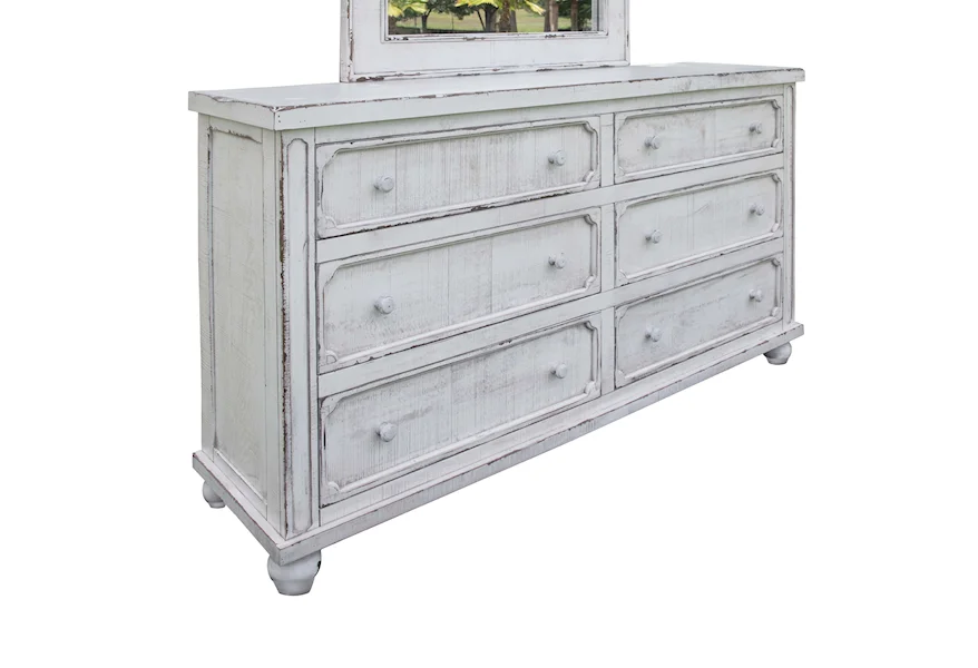 Aruba Dresser by International Furniture Direct at VanDrie Home Furnishings