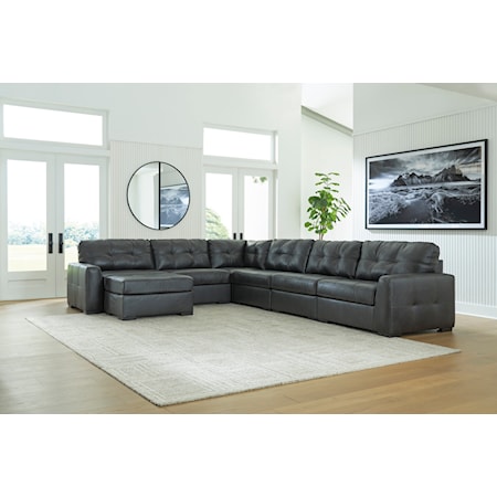 Modular 7-Piece Sectional w/ Chaise