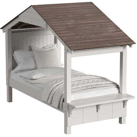 Twin Bed with Full Roof