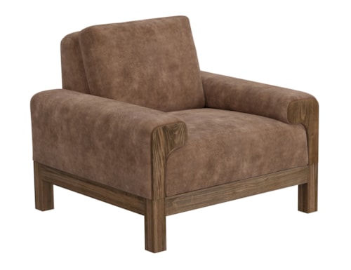 Contemporary Upholstered Armchair