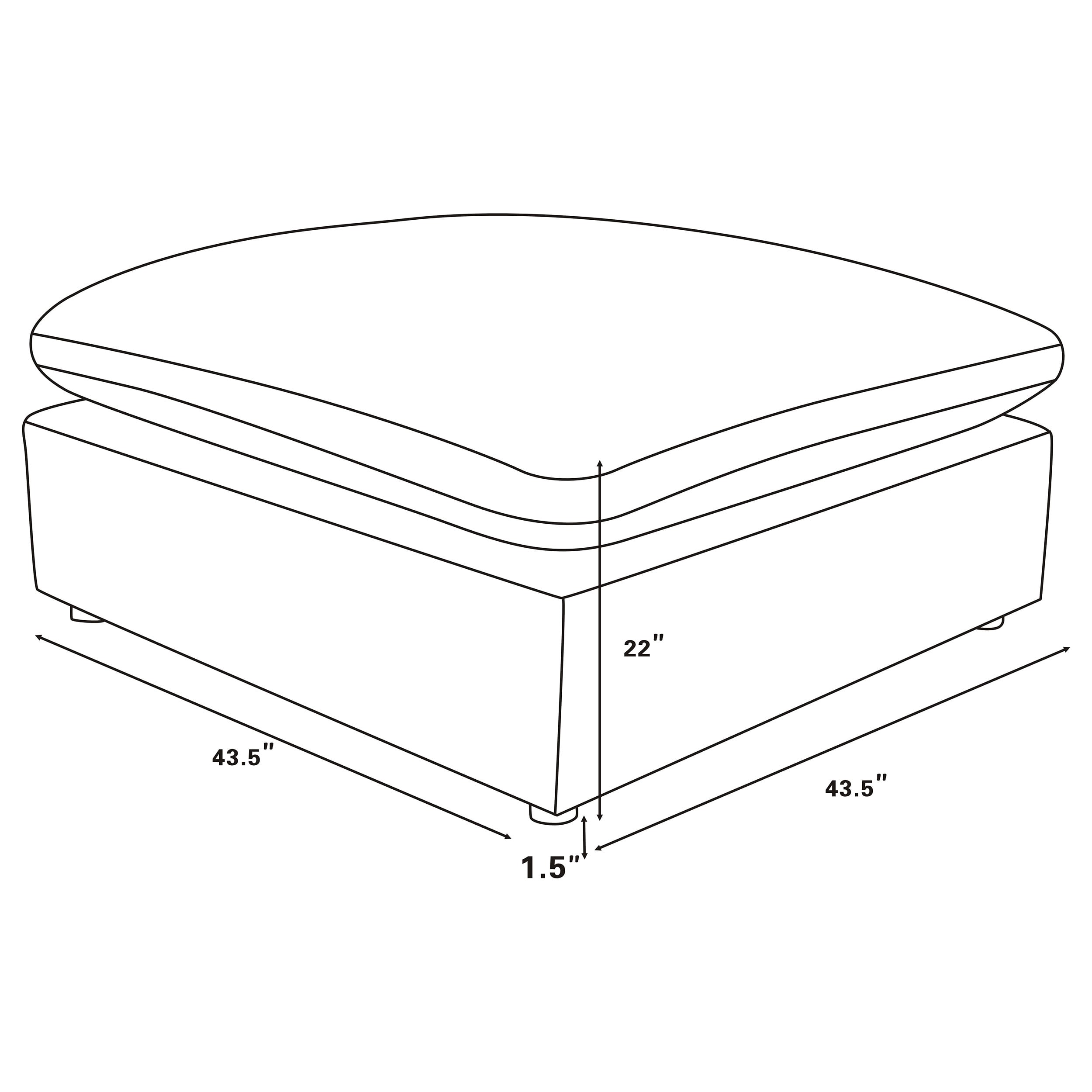 Coaster Raleigh Raleigh Ottoman