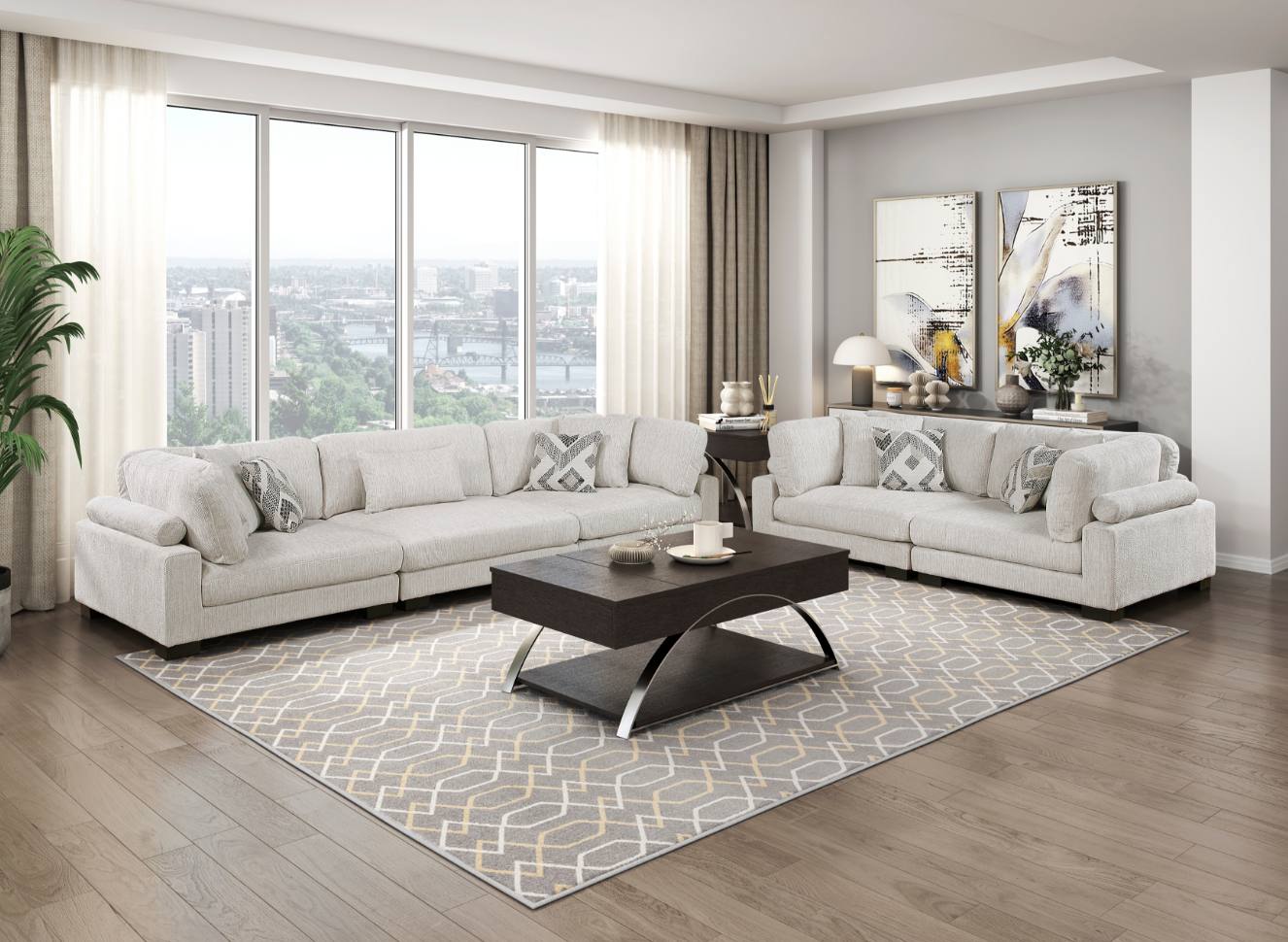 Homelegance Tinley Loveseat