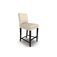 Casual 24" Upholstered Counter Stool
