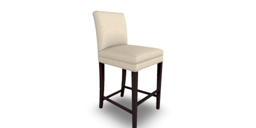 Casual 24" Upholstered Counter Stool
