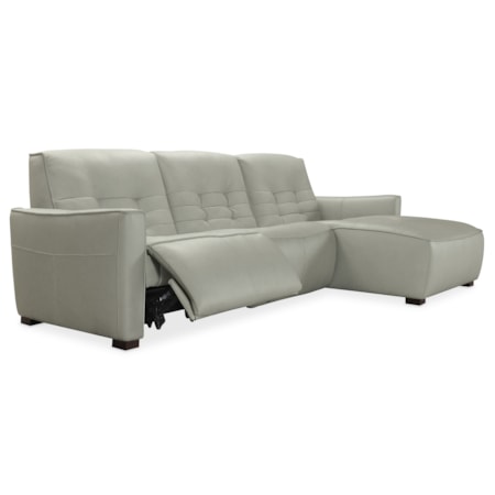 Power Reclining Chaise Sofa