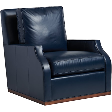 Messina Leather Swivel Chair