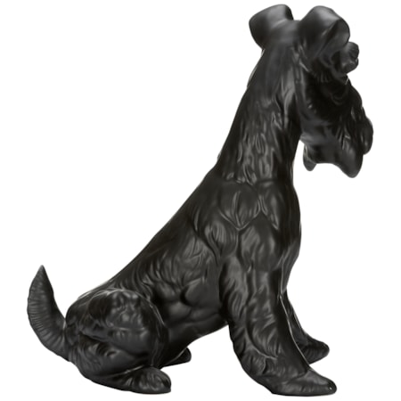 Henry Dog Statue- Black