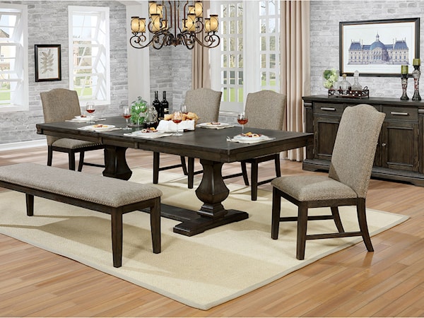 7 Pc. Dining Table Set