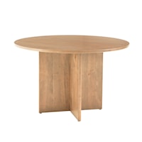 Transitional 48" Round Dining Table