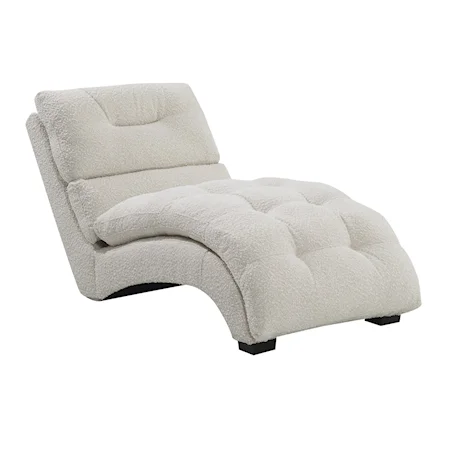 Transitional Plush Pillow Top Chaise