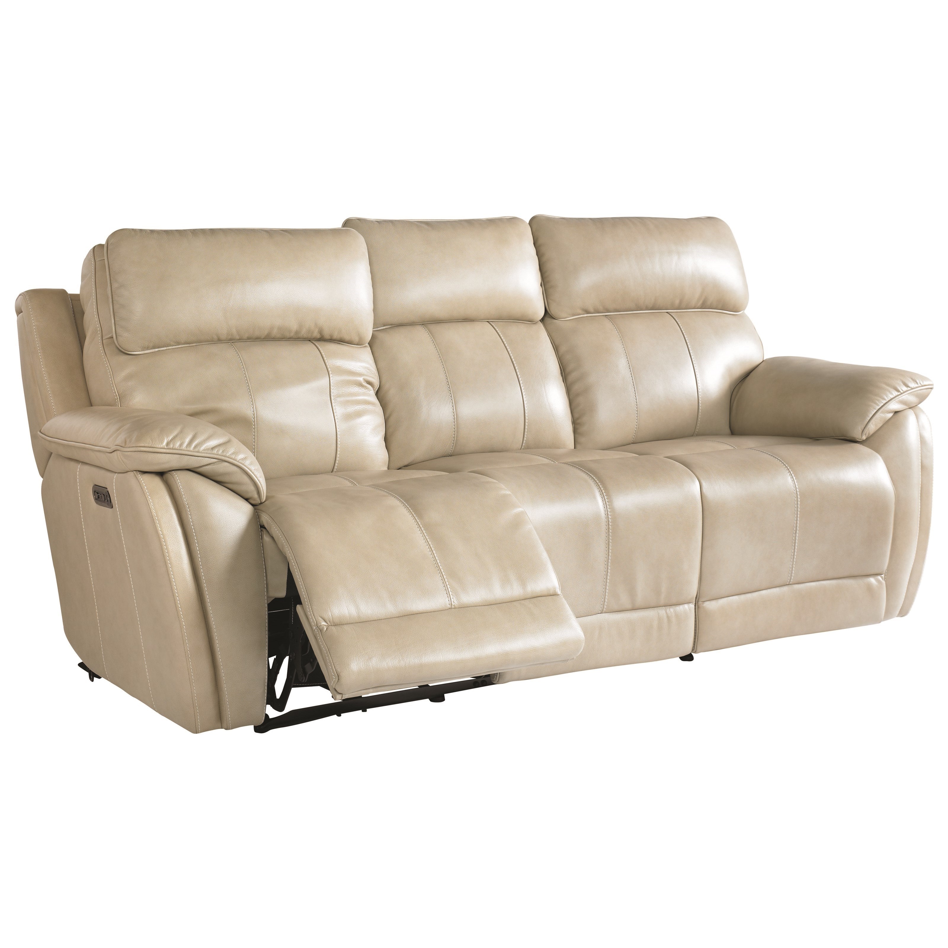 Bassett Club Level - Levitate Levitate Leather Power Reclining Sofa