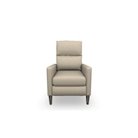 Customizable High Leg Recliner with Push Back