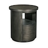 Magnussen Home Bosley Occasional Tables 1-Drawer Round End Table