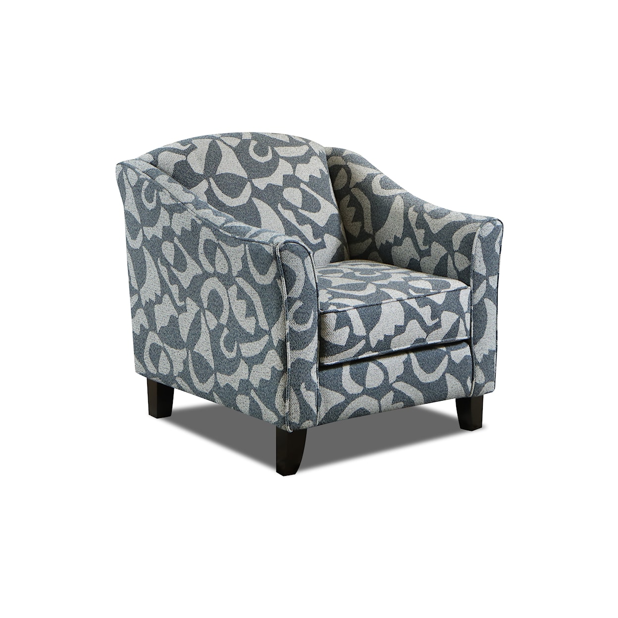 Fusion Furniture 4250 BRI BLUESTONE Accent Chair