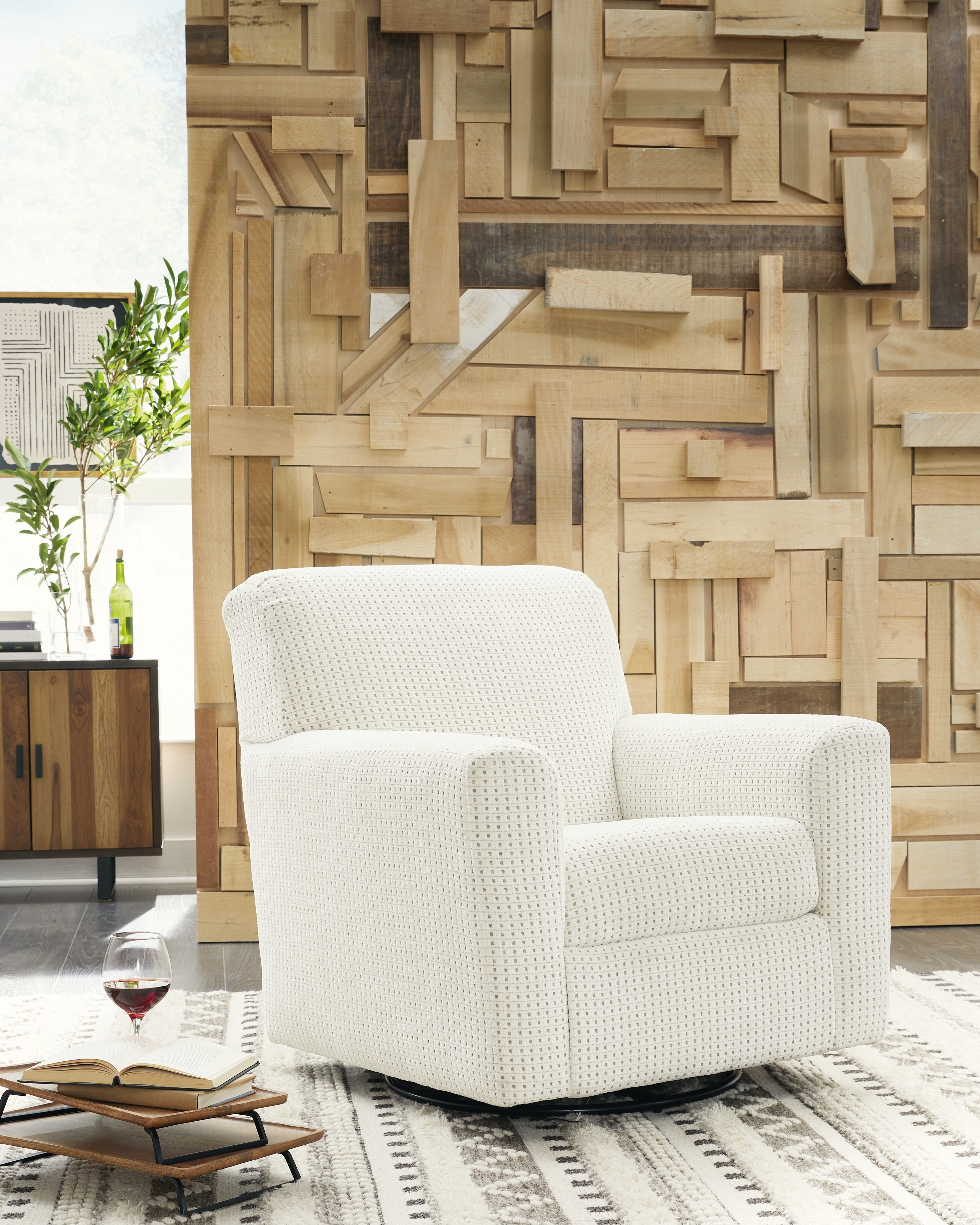 Swivel Glider Accent Chair