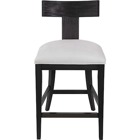 Idris Modern Wood Counter Stool