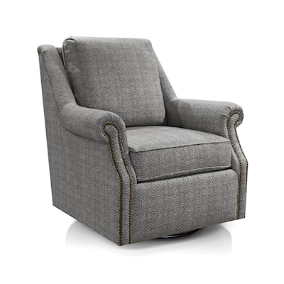 England 1450/1470/N Series Swivel Glider Accent Chair