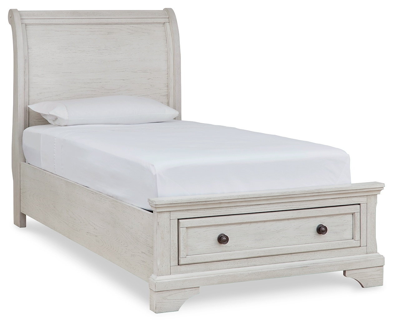 Twin Sleigh Storage Bed