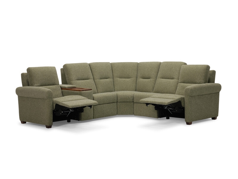 Essex 4-Seat Corner Curve Sectional