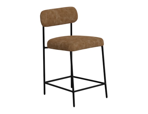 Transitional Upholstered 24" Barstool