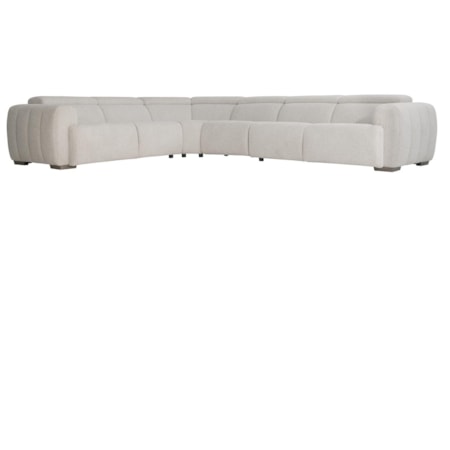 Aldo Fabric Power Motion Sectional