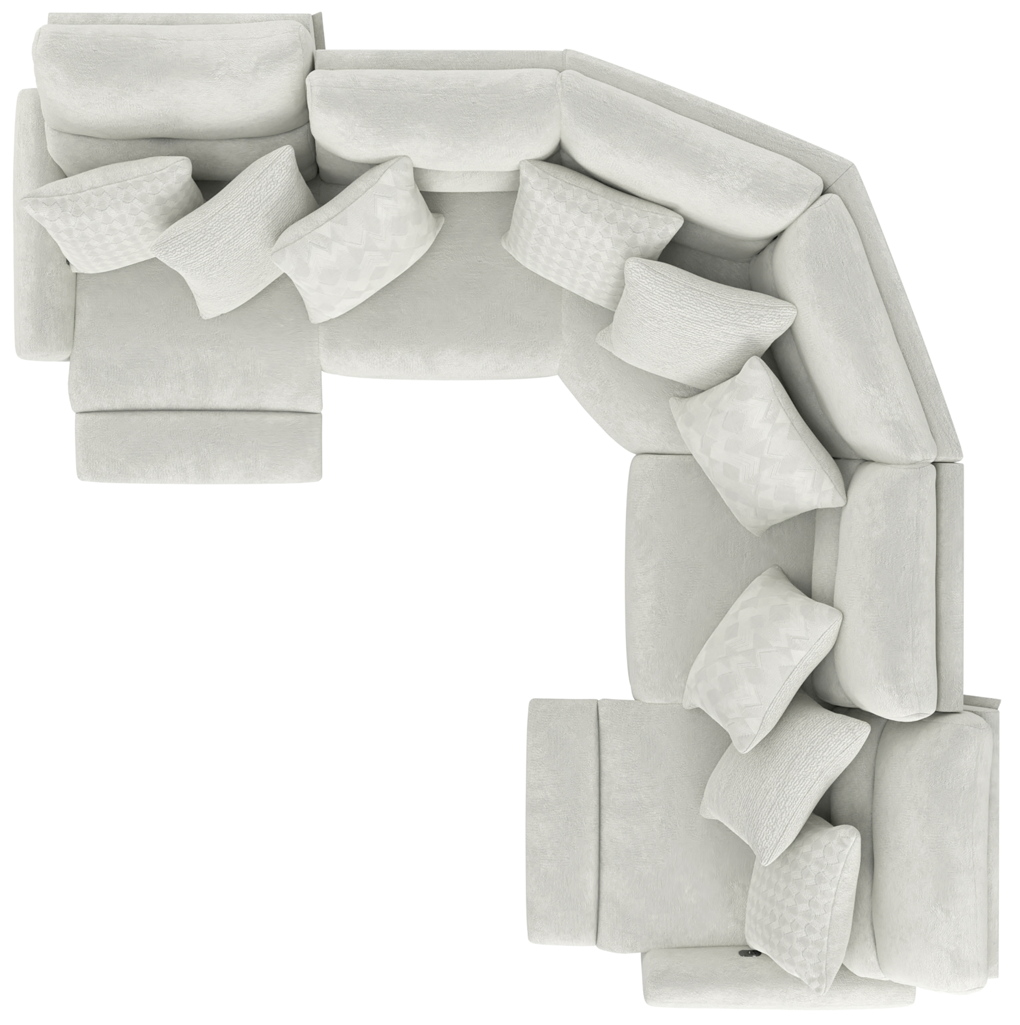 Catnapper Majesty 3-Piece Power Reclining Sectional Sofa