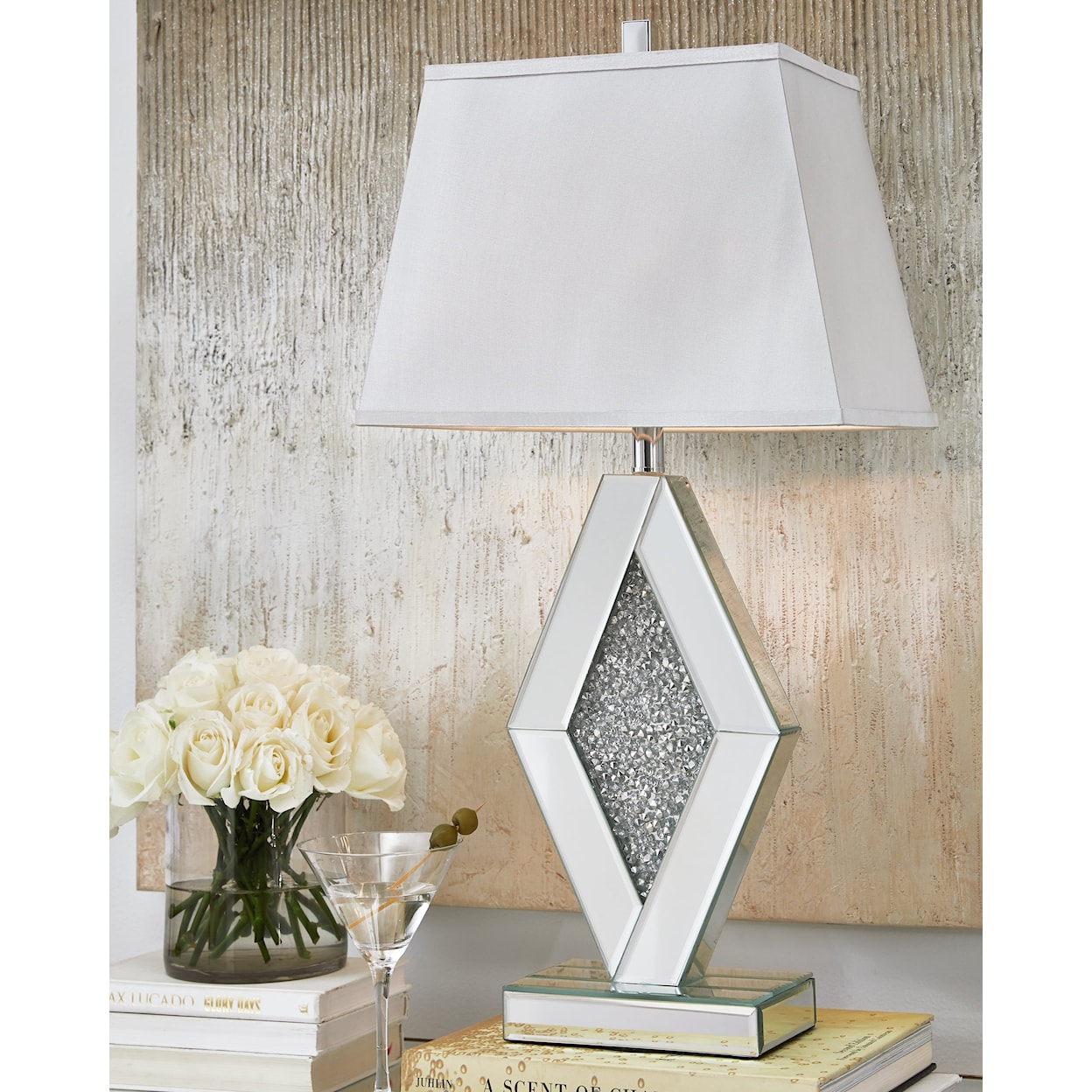 Michael Alan Select Prunella Mirror Table Lamp