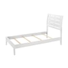 Crown Mark Evelyn EVELYN WHITE TWIN BED |