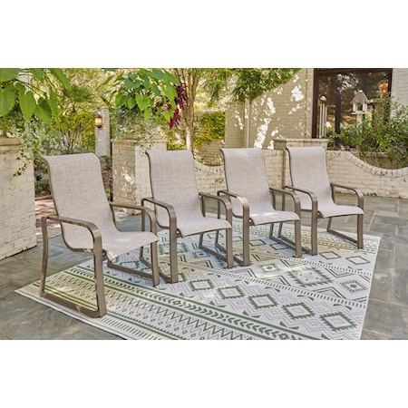 Sling Arm Chair (Set of 4)