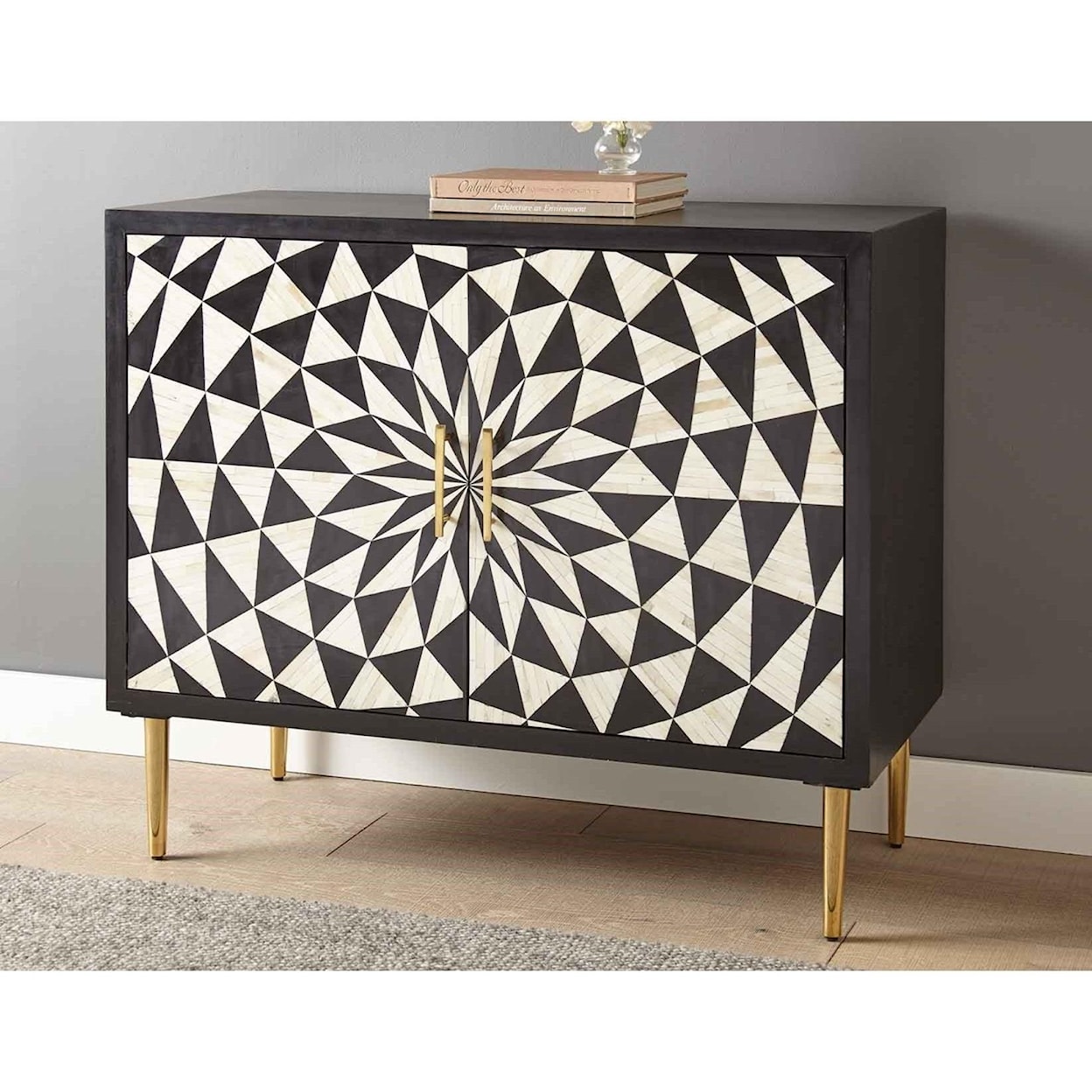 Steve Silver Benzara Accent Cabinet