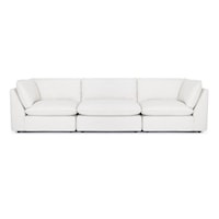 Contemporary 3-Piece Sectional Sofa