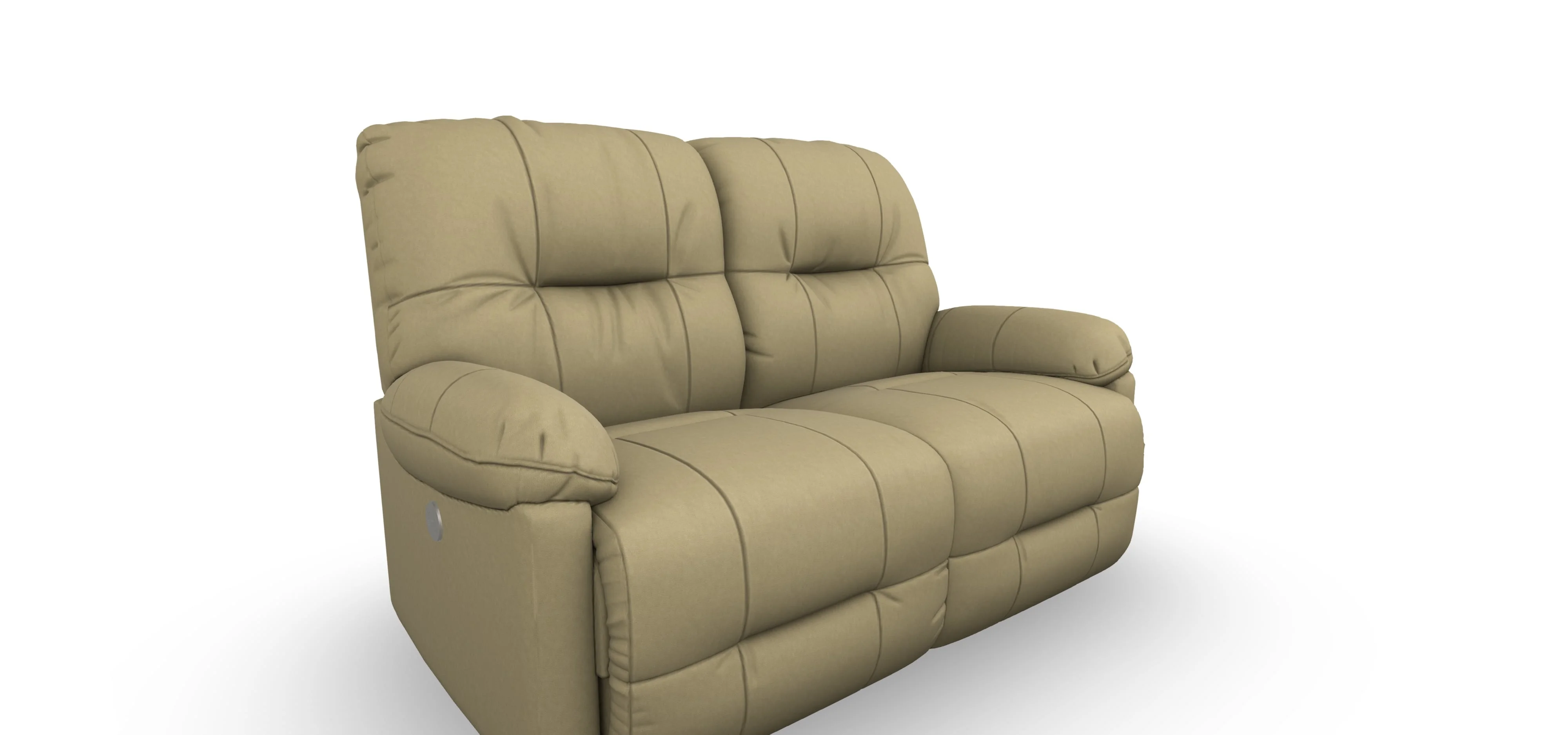 Best Home Furnishings Zaynah L501CP4 71299L Casual Power Space Saver Loveseat Baer's Furniture