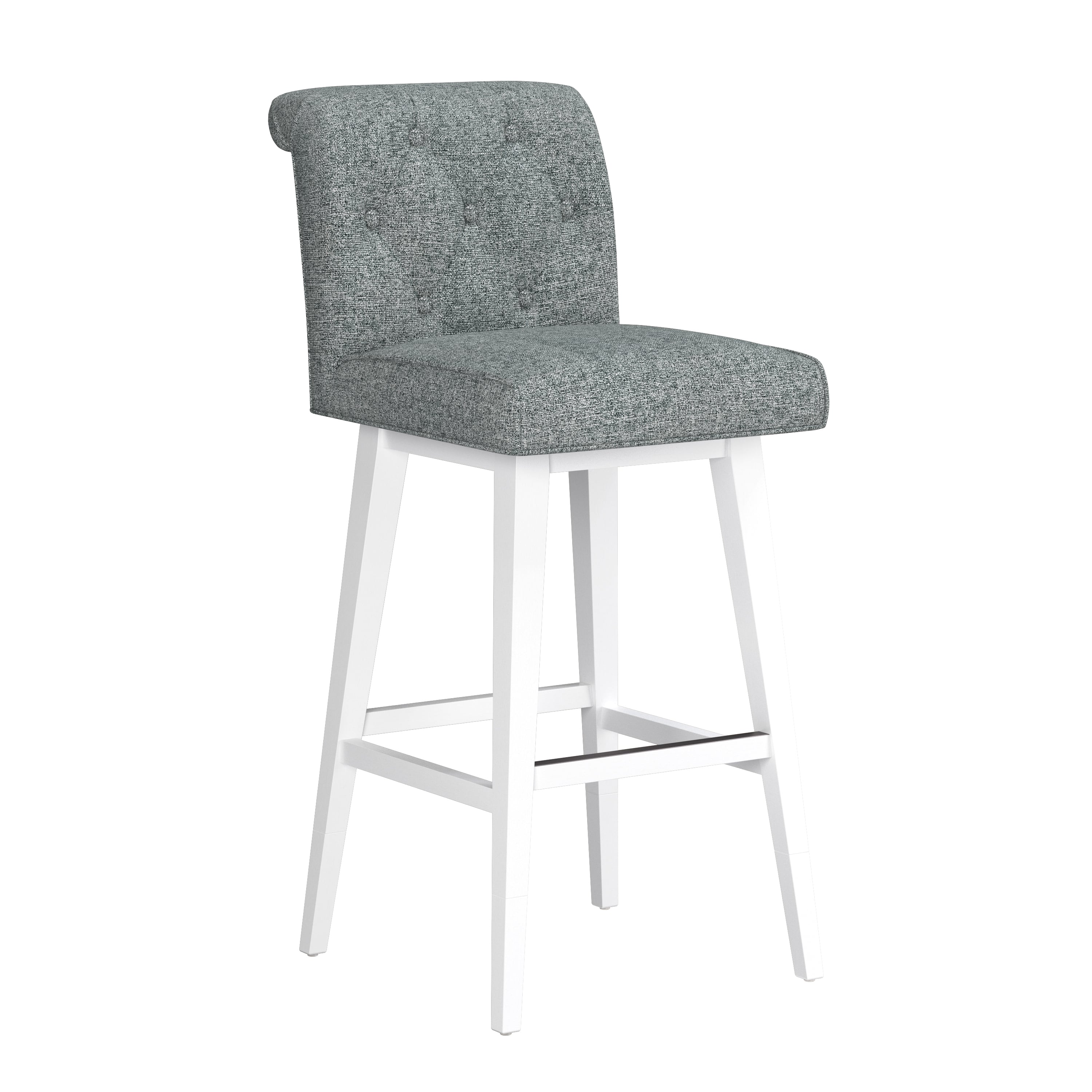 Hillsdale Uniquely Yours Tufted Adjustable Swivel Stool