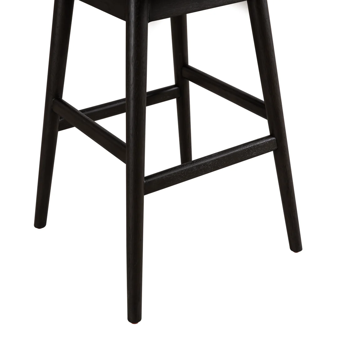 Armen Living Elias Upholstered Swivel Barstool