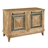 Accentrics Home Accents Stone Insert Two Door Chest