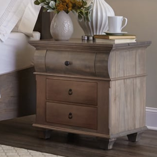 Bartlett's Island 3-Drawer Nightstand