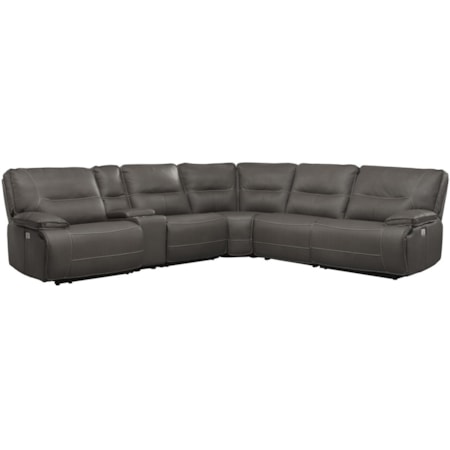 6-Piece Power Reclining Sectional Sofa