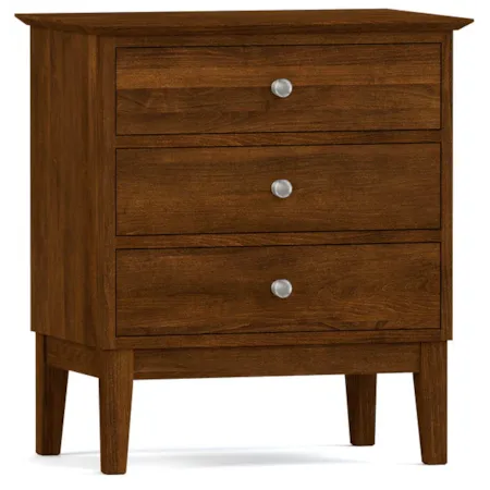 Gable Road Three-Drawer Nightstand